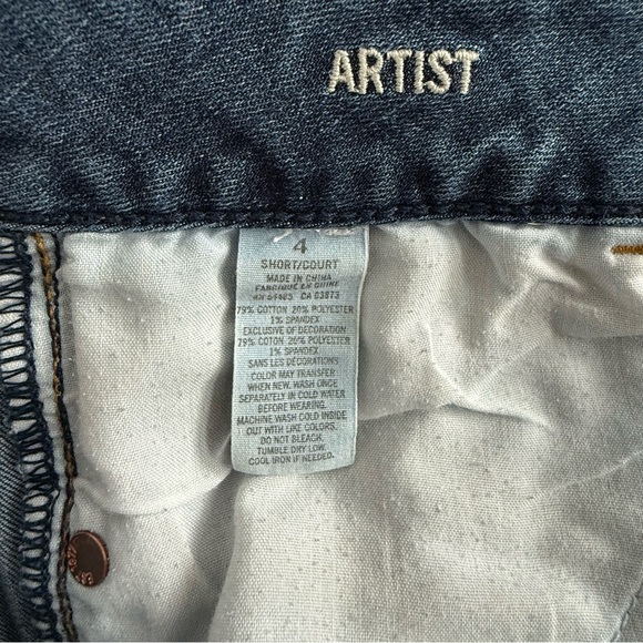 AEO Artist Flare Jeans 4 Short - Picture 5 of 7